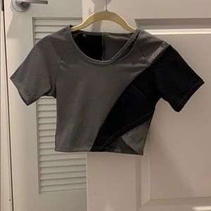 Gymshark cropped workout top